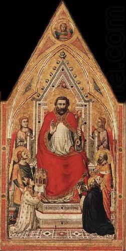 GIOTTO di Bondone St Peter Enthroned china oil painting image